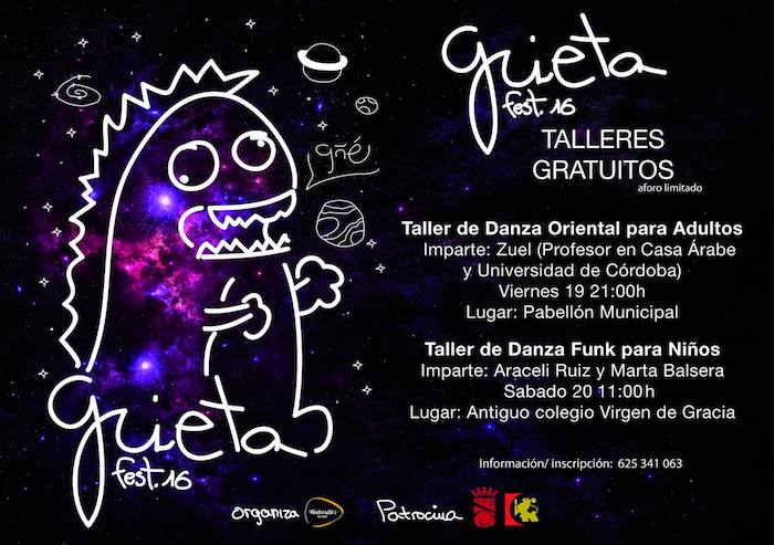 Grieta fest, talleres
